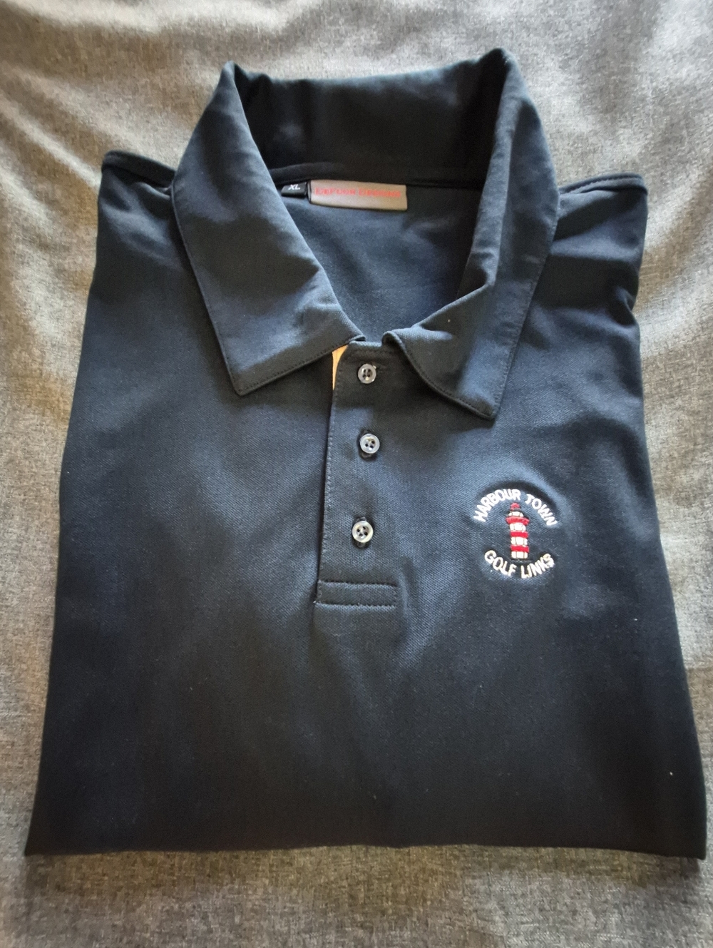 Defoor Designs Harbour Town Golf Links Polo Shirt - XL